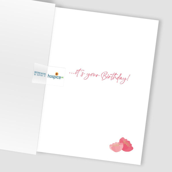 General Birthday card for her - Charity card - Hospice UK