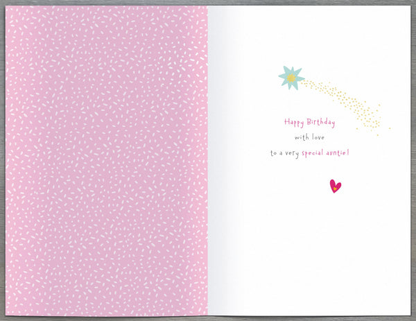 Auntie birthday card