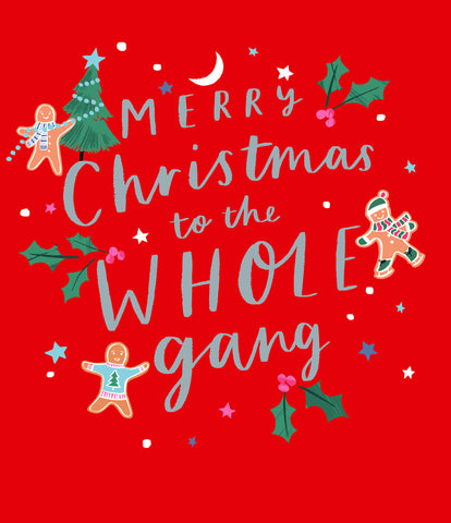 To all of you Christmas card - to all the gang