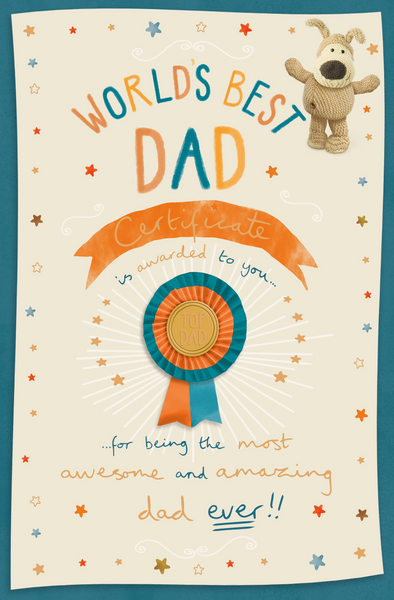 Dad Father’s Day card- Boofle