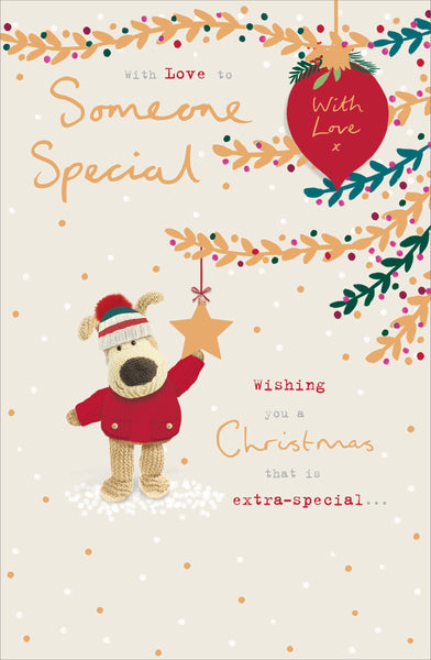 Someone Special Christmas card - Boofle