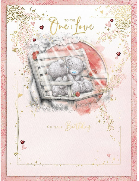 Luxury Boxed One I love birthday card - Me to you