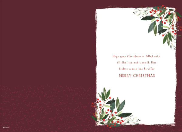 Brother and sister in law Christmas card- xmas stockings