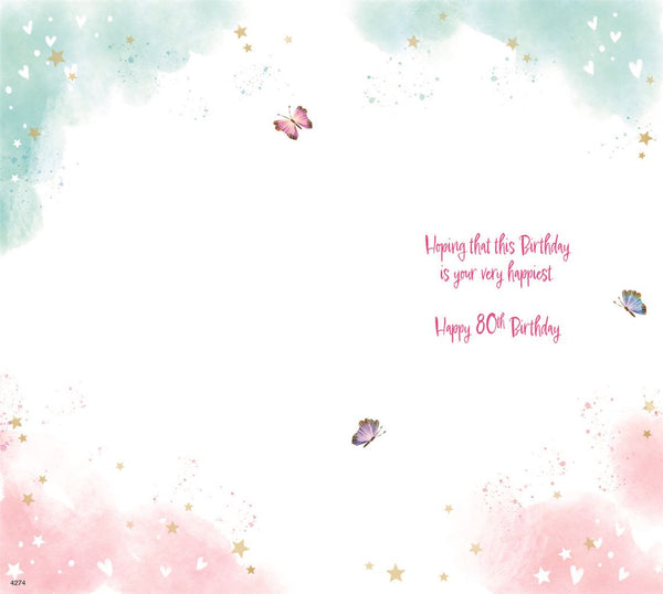 80th birthday card- birthday gifts
