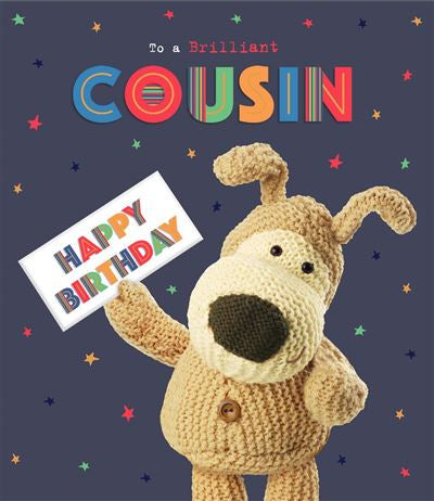 Boofle Cousin birthday card