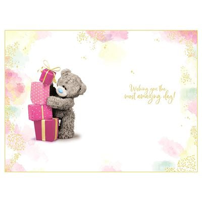 Me you Daughter birthday card : 3D lenticular