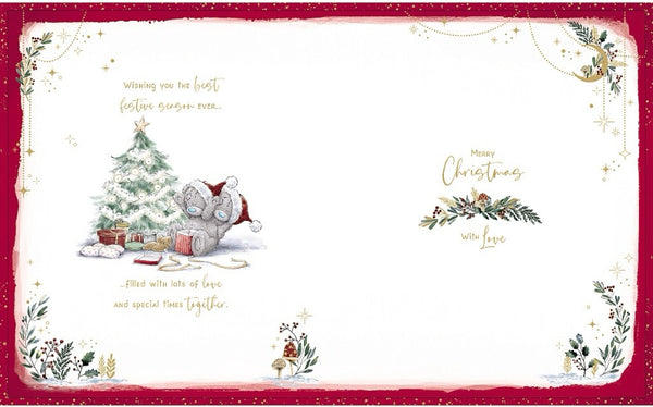 Me to you - Girlfriend Christmas card- boxed card