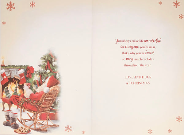 Grandad Christmas card - Father Christmas