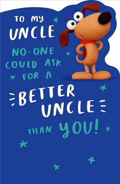 Funny Uncle birthday card