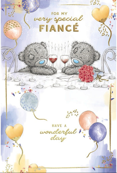 Me to you Fiancé birthday card