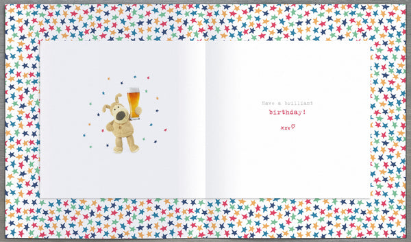 Boofle  Brother in law birthday card - birthday cheers