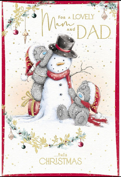 Me to you - Mam and Dad Christmas card