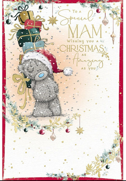 Me to you Mam Christmas cards- cute tatty teddy