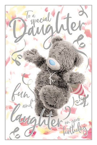 Me you Daughter birthday card : 3D lenticular