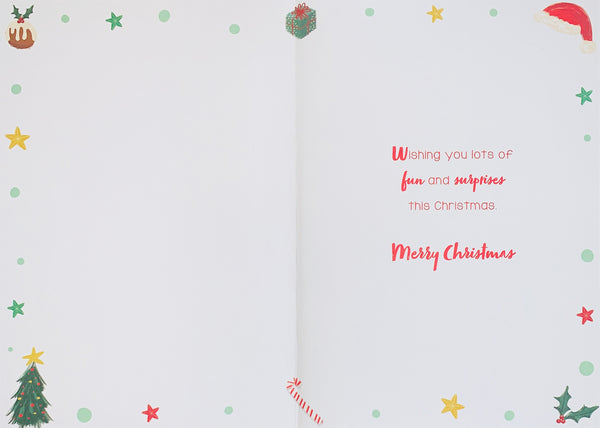Uncle Christmas card- ho ho ho