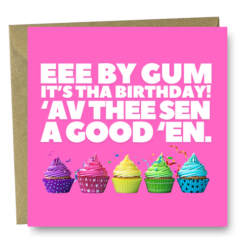 Funny Birthday card - Yorkshire card
