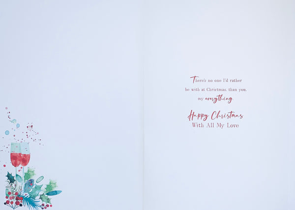 Partner Christmas card - Christmas celebrations