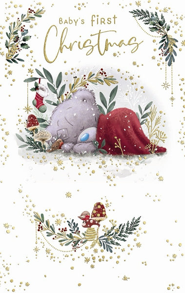 Me to you - Baby’s first Christmas card