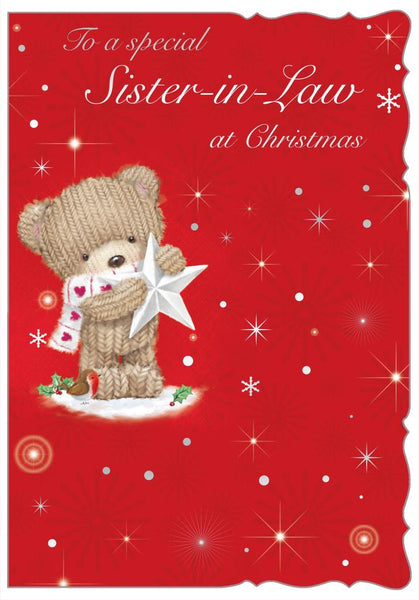 Sister-in-law - cute winter bear