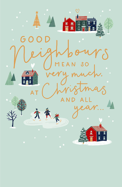 Neighbours Christmas card