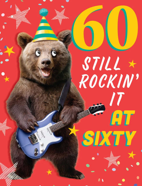 60th birthday card- still rockin’