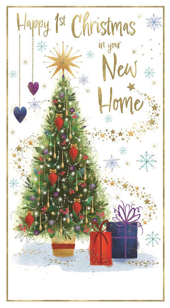 First Christmas in your new home card