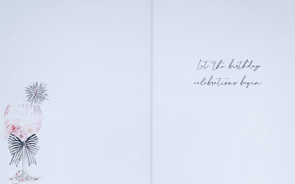 General birthday card for her- birthday gin