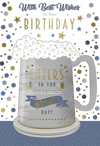 General birthday card- birthday pint