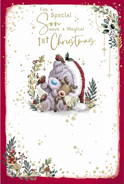 Me to you - Son’s first Christmas card