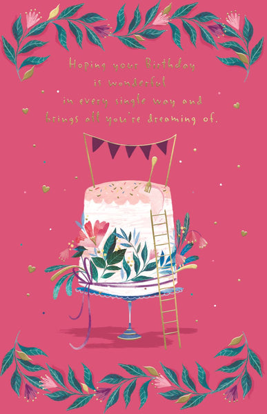 Daughter birthday card - beautiful butterflies