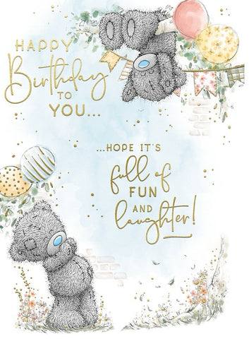 Me to you general birthday card - birthday fun and laughter