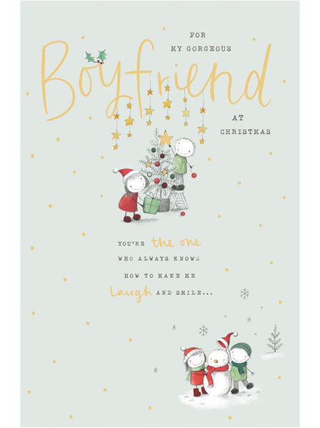Boyfriend Christmas card