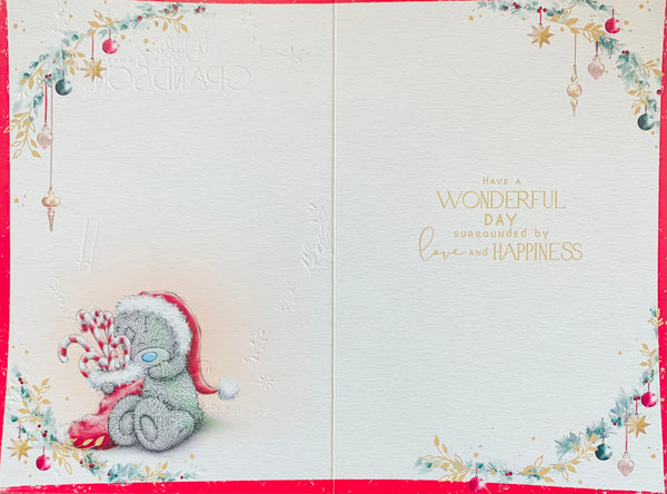Me to you - Grandson Christmas card