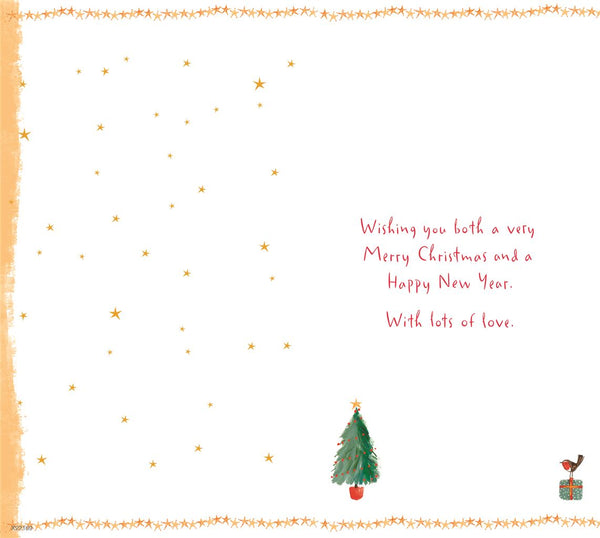 To both of you Christmas card- Highland cows