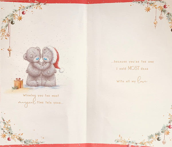 Me to you - Large Husband Christmas card