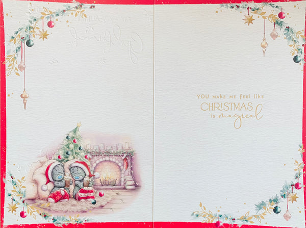 Me to you Girlfriend Christmas card