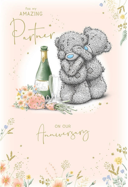 Partner anniversary card- Me to you bears