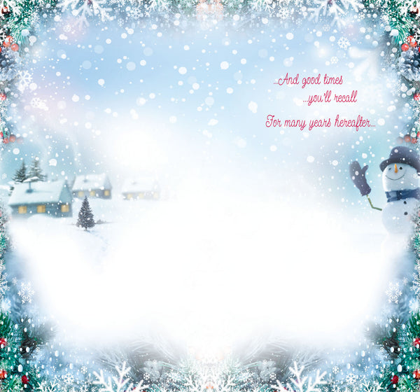 Across the miles Christmas card