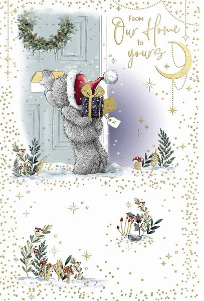 Me to you - From our house to your house Christmas card