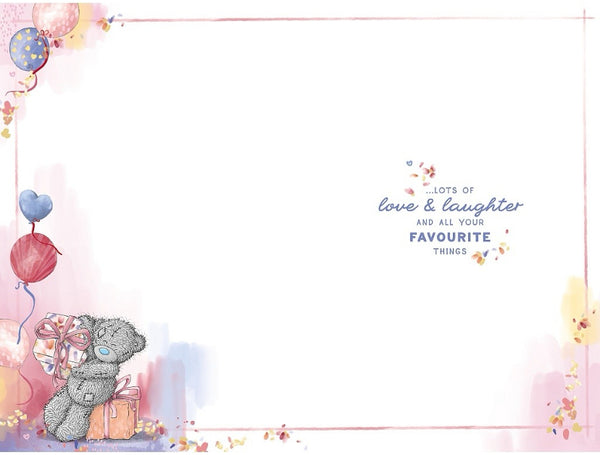 Me to you general birthday card - gifts and cupcakes