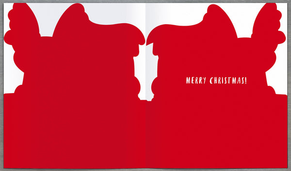 To both of you Christmas card - Xmas cat and dog