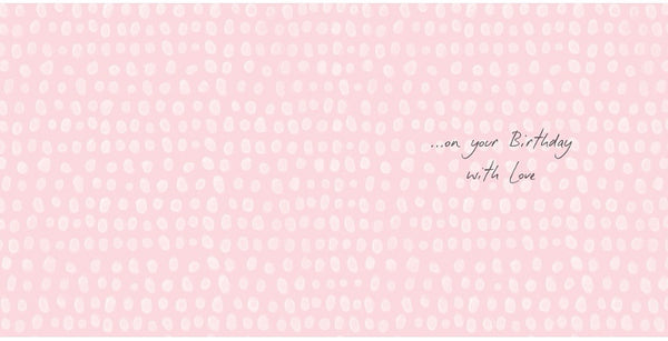 Me to you Mum birthday card - bear with flower
