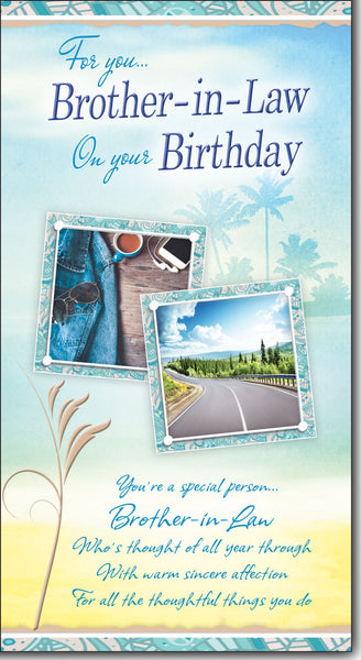 Brother-in-law birthday card