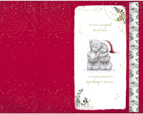 Me to you - Boyfriend Christmas card- large card