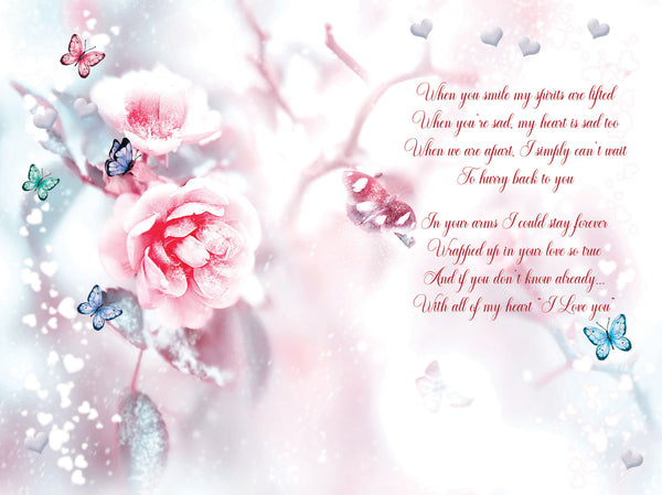 Wife birthday card - sentimental verse
