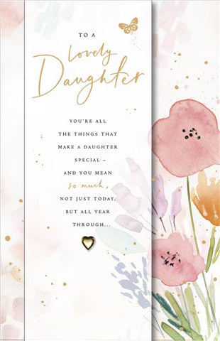 Daughter birthday card