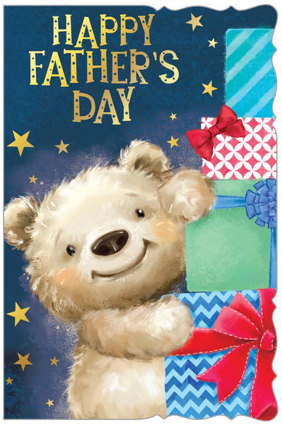Dad Father’s Day card- cute bear