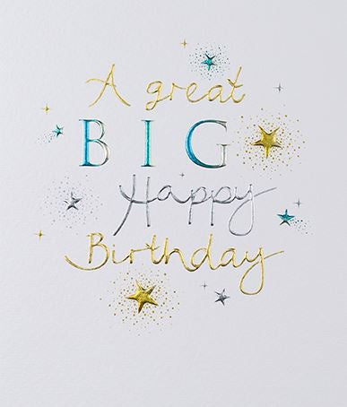 General birthday card - happy birthday