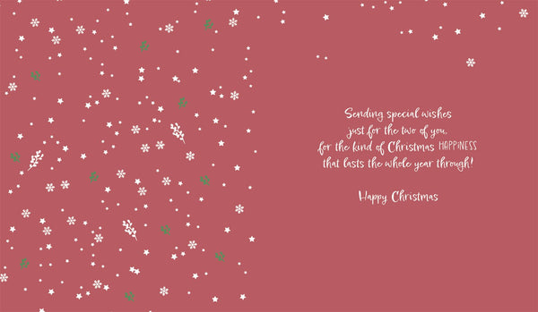 Special friends Christmas card - Christmas tree