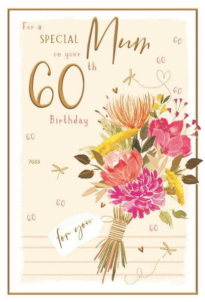 Mum 60th birthday card
